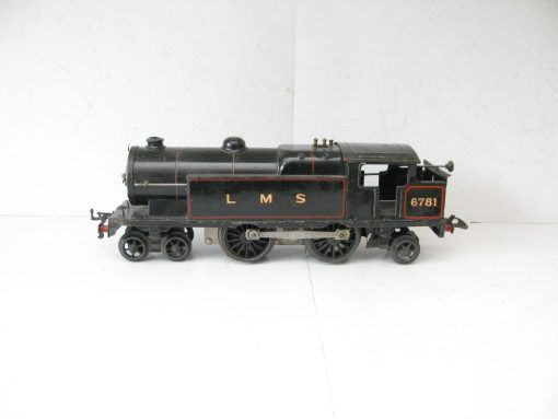 Hornby 0 Gauge E2/6 Special Tank Loco LMS black No.6781, 3-rail 6 volt Electric - unboxed - Image 2
