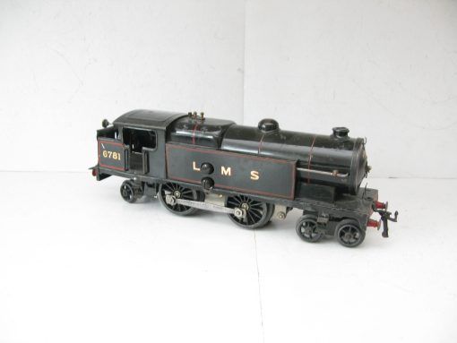 Hornby 0 Gauge E2/6 Special Tank Loco LMS black No.6781, 3-rail 6 volt Electric - unboxed - Image 4
