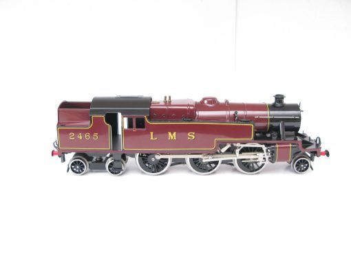 Ace 0 Gauge Modern issue E/08 LMS Lined maroon 2-6-4 Stanier Tank Loco class No.2465, 2/3-rail electric - Boxed with outer mailer - Image 7