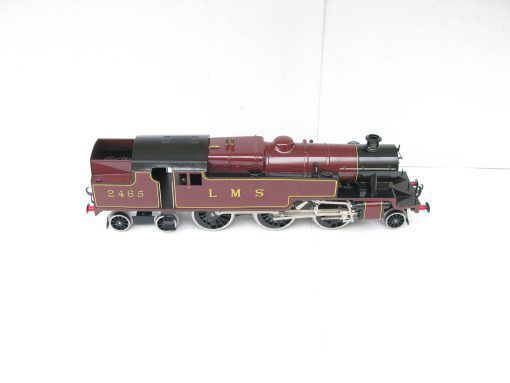 Ace 0 Gauge Modern issue E/08 LMS Lined maroon 2-6-4 Stanier Tank Loco class No.2465, 2/3-rail electric - Boxed with outer mailer - Image 8