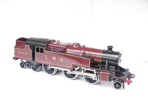 Ace 0 Gauge Modern issue E/08 LMS Lined maroon 2-6-4 Stanier Tank Loco class No.2465, 2/3-rail electric - Boxed with outer mailer - Image 9