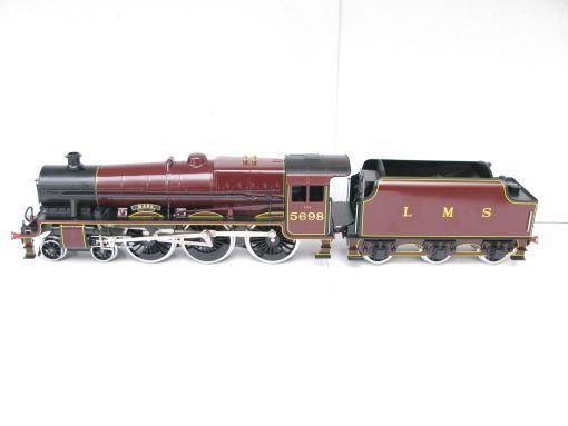 Ace 0 Gauge Modern issue E/18 LMS Lined maroon 4-6-0 Loco & Tender Jubilee class 'MARS' No.5698, 2/3-rail electric - Boxed with outer mailer - Image 4