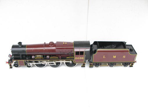 Ace 0 Gauge Modern issue E/18 LMS Lined maroon 4-6-0 Loco & Tender Jubilee class 'MARS' No.5698, 2/3-rail electric - Boxed with outer mailer - Image 5