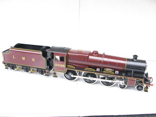 Ace 0 Gauge Modern issue E/18 LMS Lined maroon 4-6-0 Loco & Tender Jubilee class 'MARS' No.5698, 2/3-rail electric - Boxed with outer mailer - Image 8