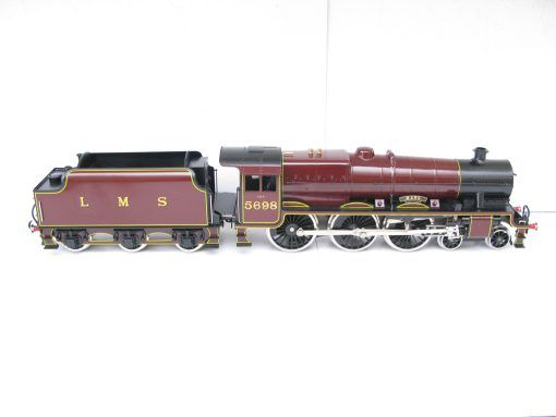 Ace 0 Gauge Modern issue E/18 LMS Lined maroon 4-6-0 Loco & Tender Jubilee class 'MARS' No.5698, 2/3-rail electric - Boxed with outer mailer - Image 9