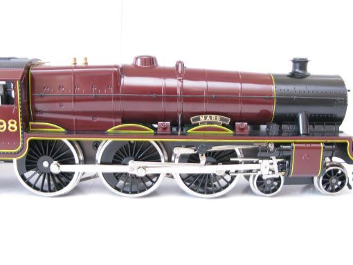 Ace 0 Gauge Modern issue E/18 LMS Lined maroon 4-6-0 Loco & Tender Jubilee class 'MARS' No.5698, 2/3-rail electric - Boxed with outer mailer - Image 10
