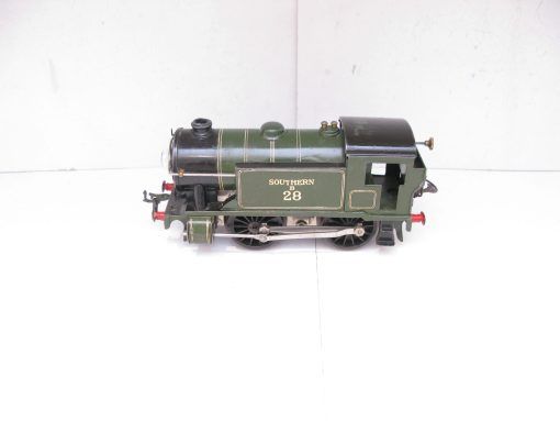 Hornby 0 Gauge Scarce No.E120 Special Tank Loco SR Green No.B28, 3-rail electric circa 1934/35 - unboxed - Image 2