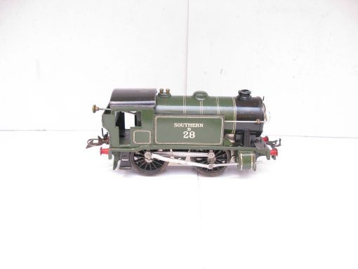 Hornby 0 Gauge Scarce No.E120 Special Tank Loco SR Green No.B28, 3-rail electric circa 1934/35 - unboxed - Image 5
