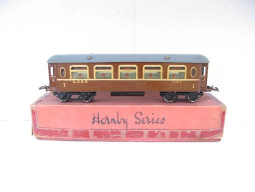 Hornby 0 Gauge No.2 LNER All 1st Saloon coach - Boxed - Image 3