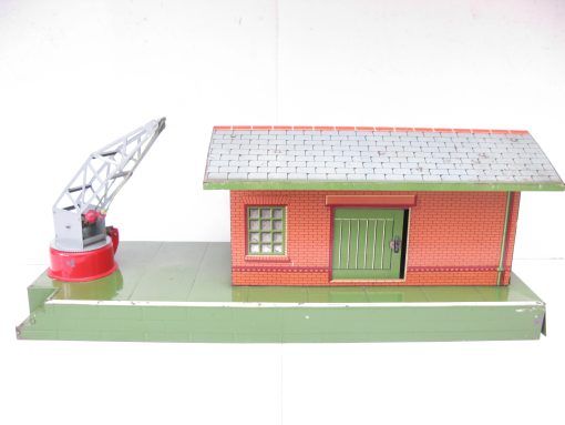 Hornby 0 Gauge No.2 Goods Depot Green base,  - unboxed