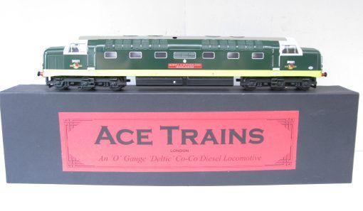 Ace 0 Gauge Modern issue E/41 BR 2 tone green Co-Co Deltic Diesel Locomotive 'Argyll and Sutherland Highlander' No. D9021, 2/3-rail electric - Boxed - Image 3