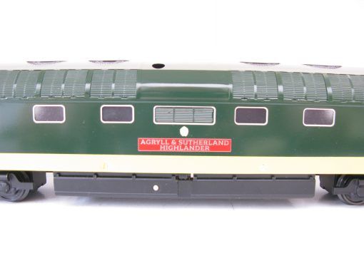 Ace 0 Gauge Modern issue E/41 BR 2 tone green Co-Co Deltic Diesel Locomotive 'Argyll and Sutherland Highlander' No. D9021, 2/3-rail electric - Boxed - Image 5