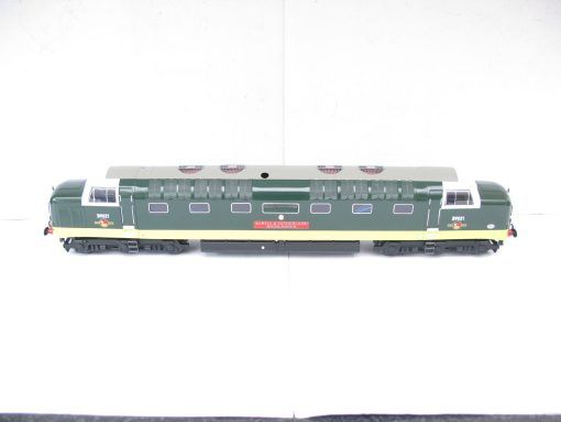 Ace 0 Gauge Modern issue E/41 BR 2 tone green Co-Co Deltic Diesel Locomotive 'Argyll and Sutherland Highlander' No. D9021, 2/3-rail electric - Boxed - Image 10