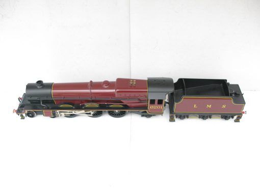 Corgi Bassett Lowke 0 Gauge Modern issue BL99006 Limited Edition 4-6-2 LMS maroon Loco & Tender 'Princess Elizabeth No.6201, 2/3-rail electric - Boxed - Image 6