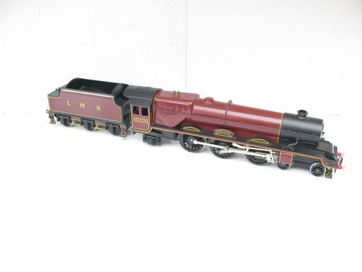 Corgi Bassett Lowke 0 Gauge Modern issue BL99006 Limited Edition 4-6-2 LMS maroon Loco & Tender 'Princess Elizabeth No.6201, 2/3-rail electric - Boxed - Image 10