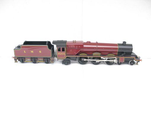 Corgi Bassett Lowke 0 Gauge Modern issue BL99006 Limited Edition 4-6-2 LMS maroon Loco & Tender 'Princess Elizabeth No.6201, 2/3-rail electric - Boxed - Image 11