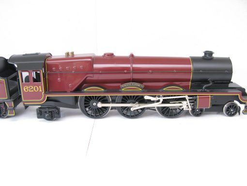Corgi Bassett Lowke 0 Gauge Modern issue BL99006 Limited Edition 4-6-2 LMS maroon Loco & Tender 'Princess Elizabeth No.6201, 2/3-rail electric - Boxed - Image 13