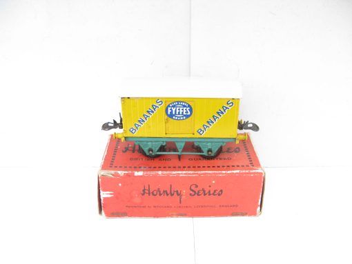 Hornby 0 Gauge 'FYFFES' Private owner Banana van Circa 1932 - Boxed - Image 4