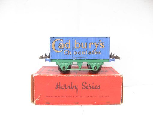 Hornby 0 Gauge 'CADBURY'S' Private owner Chocolate van with green base Circa 1933 - Boxed - Image 2