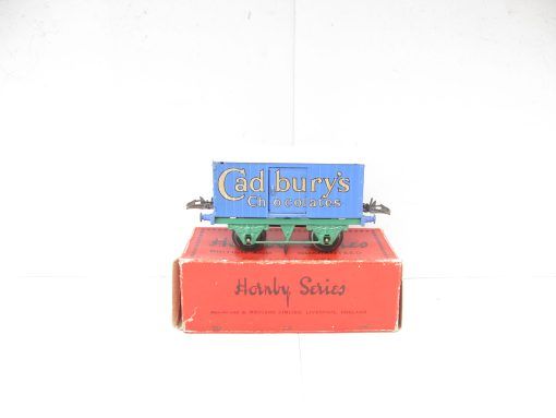 Hornby 0 Gauge 'CADBURY'S' Private owner Chocolate van with green base Circa 1933 - Boxed - Image 3