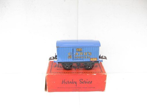 Hornby 0 Gauge 'CARR'S' Private owner Biscuits van Circa 1935 - Boxed - Image 2