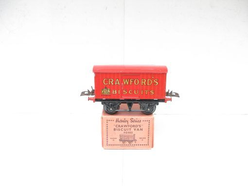 Hornby 0 Gauge 'CRAWFORD'S' Private owner Biscuits van Circa 1935/38 - Boxed - Image 4