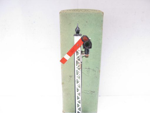 Hornby 0 Gauge 2E Single Arm Signal with screw fittings Circa 1939 - Boxed - Image 3