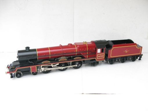 Corgi Bassett Lowke 0 Gauge Modern issue BL99013 Limited Edition 4-6-2 LMS maroon Loco & Tender 'Princess Helena Victoria' No.46208, 2/3-rail electric - unboxed - Image 7