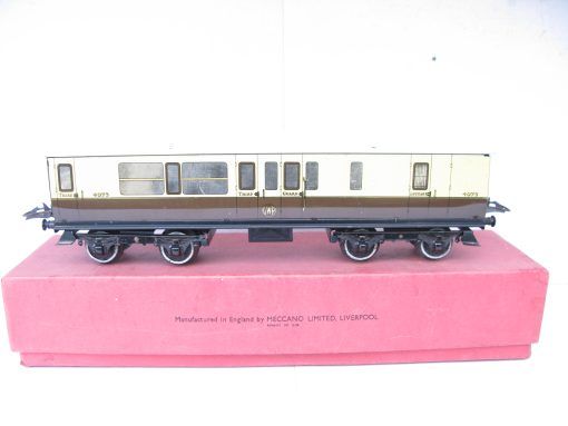 Hornby 0 Gauge No.2 GWR Corridor Brake end Coach Circa 1939 - Boxed - Image 3