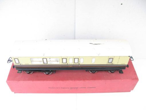 Hornby 0 Gauge No.2 GWR Corridor Brake end Coach Circa 1939 - Boxed - Image 4