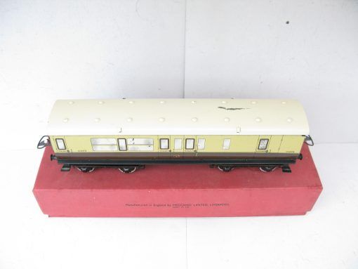 Hornby 0 Gauge No.2 GWR Corridor Brake end Coach Circa 1939 - Boxed - Image 9