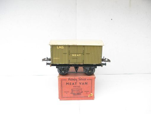Hornby 0 Gauge LMS No.0 Meat Van - Boxed - Image 4