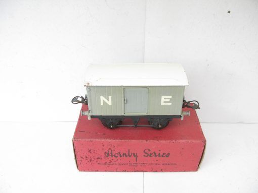 Hornby 0 Gauge NE No.1 Luggage van Circa 1940 - Boxed - Image 5