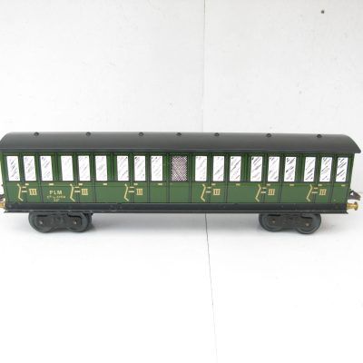 AS / Highfield Models modern issue 0 Gauge French (Continental outline) PLM All 3rd bogie Passenger coach - Boxed