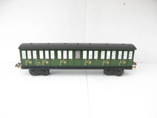 AS / Highfield Models modern issue 0 Gauge French (Continental outline) PLM All 3rd bogie Passenger coach - Boxed