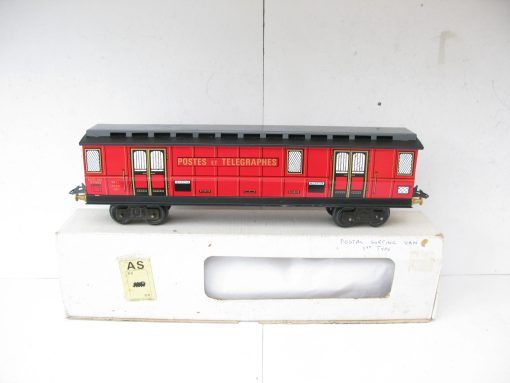 AS / Highfield Models modern issue 0 Gauge French (Continental outline) Poste bogie coach - Boxed
