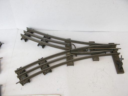 Hornby 0 Gauge Tinplate 3-rail electric, Left hand - Right hand - and Parallel points - unboxed Priced at £5 each - Image 2