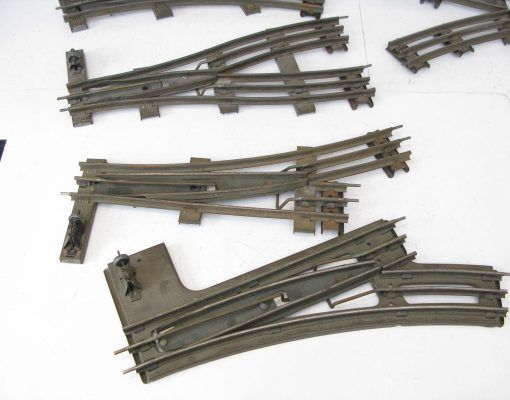 Hornby 0 Gauge Tinplate 3-rail electric, Left hand - Right hand - and Parallel points - unboxed Priced at £5 each - Image 3