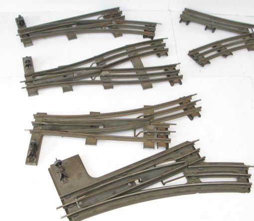 Hornby 0 Gauge Tinplate 3-rail electric, Left hand - Right hand - and Parallel points - unboxed Priced at £5 each - Image 4