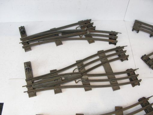 Hornby 0 Gauge Tinplate 3-rail electric, Left hand - Right hand - and Parallel points - unboxed Priced at £5 each - Image 5