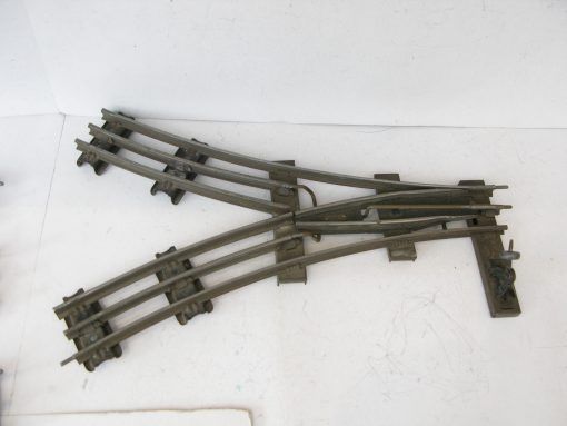 Hornby 0 Gauge Tinplate 3-rail electric, Left hand - Right hand - and Parallel points - unboxed Priced at £5 each - Image 6