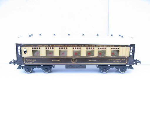 French Hornby 0 Gauge No.2 Special 'Golden Arrow' Grand European Express Saloon Pullman Coach - unboxed