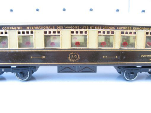 French Hornby 0 Gauge No.2 Special 'Golden Arrow' Grand European Express Saloon Pullman Coach - unboxed - Image 2