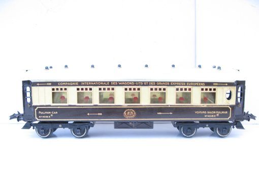 French Hornby 0 Gauge No.2 Special 'Golden Arrow' Grand European Express Saloon Pullman Coach - unboxed - Image 4
