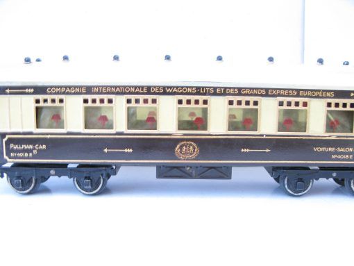French Hornby 0 Gauge No.2 Special 'Golden Arrow' Grand European Express Saloon Pullman Coach - unboxed - Image 5