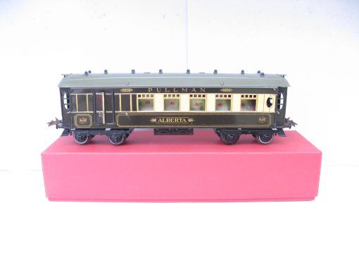 Hornby 0 Gauge No.2 special Brake end Pullman Coach 'ALBERTA' - in repro style box