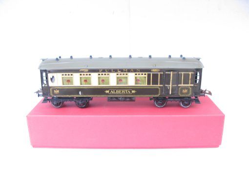 Hornby 0 Gauge No.2 special Brake end Pullman Coach 'ALBERTA' - in repro style box - Image 7