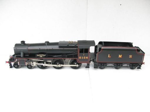 Ace 0 Gauge Modern issue E/19 LMS Satin black 4-6-0 Loco & Tender class 5MT Black 5 'Ayrshire Yeomanry' No.5156, 2/3-rail electric - Boxed - Image 3