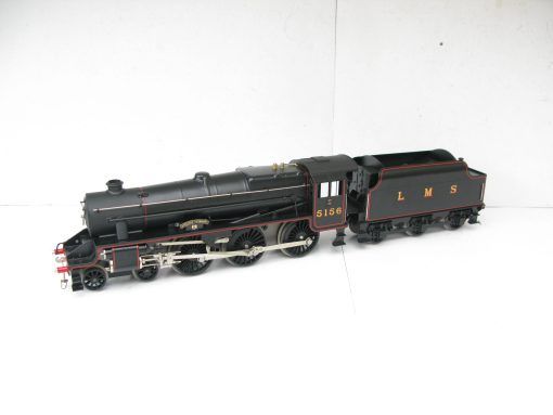 Ace 0 Gauge Modern issue E/19 LMS Satin black 4-6-0 Loco & Tender class 5MT Black 5 'Ayrshire Yeomanry' No.5156, 2/3-rail electric - Boxed - Image 4