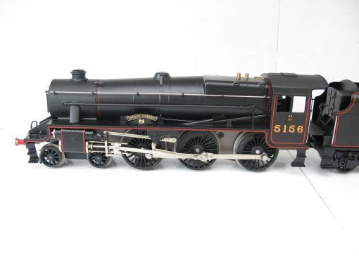Ace 0 Gauge Modern issue E/19 LMS Satin black 4-6-0 Loco & Tender class 5MT Black 5 'Ayrshire Yeomanry' No.5156, 2/3-rail electric - Boxed - Image 5